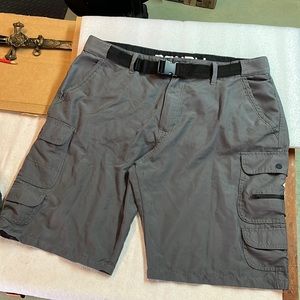 Men’s Denali shorts, gray, 38